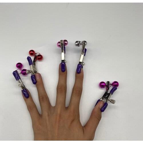 Bell Breast Clip Clamps Vagina Clip Adjustable Strength Flirt With Adult Sex Products Sex Products For Women Sexy tools Sexy Toy