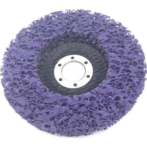 1Pc 100mm/125mm Poly Strip Disc Abrasive Wheel Paint Rust Remover Clean Grinding Wheels for Angle Grinder