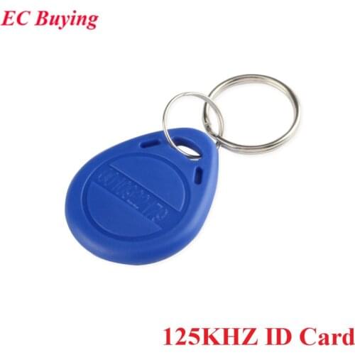 10pcs 125KHz RFID ID Card Access Control Card Attendance Smart Management Keychain ABS Waterproof