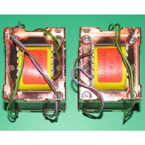 10K :10K wide-frequency single-ended transformer has a very good touch-up effect on the change of tone, signal 1 to 1