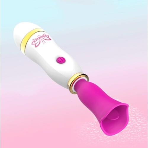 12 Speed Tongue Vibrator Clitoris Lick Stimulator Butt Plug Silicone Massager Toys for Adults Vibrator Sex Toys for Women Dildo