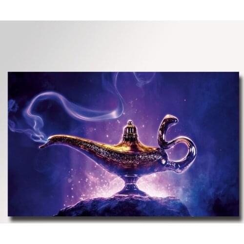 5D Diamond Painting Aladdins lamp Cross Stitch DIY Diamond Embroidery Landscape Full round/square rhinestones Home Decor gift