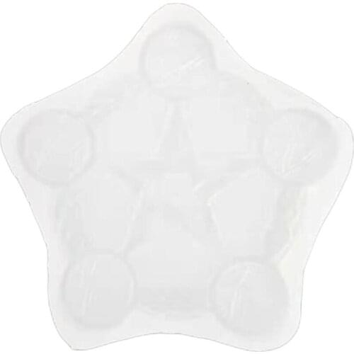 Astrology Pentagram Candlestick Altar Plate Silicone Mould Candle Holder Mold DIY Handmade Craft Making Ornaments