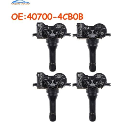 4 pcs/lot Car For 2016 2017 2018 Nissan Armada TPMS Tire Pressure Sensor Monitor TPMS Sensor 40700-4CB0B 407004CB0B 433MHZ