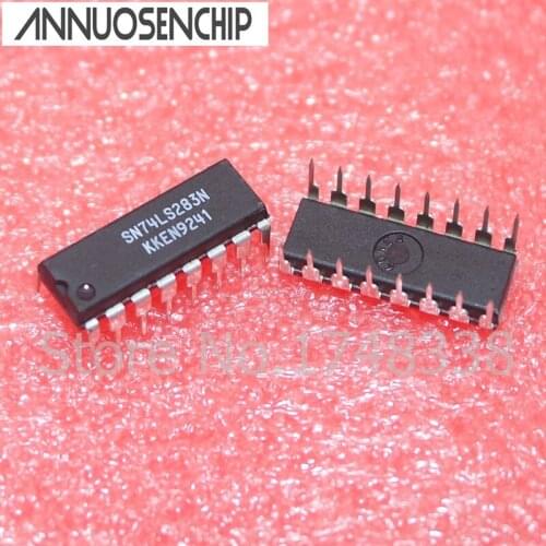 Free shipping 10PCS HD74LS283P 74LS283 SN74LS283N DM74LS283N 4-BIT ADDER/SUBTRACTOR, PDIP16 New original