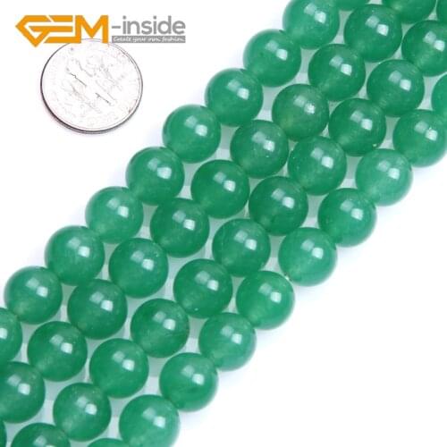 Natural Assorted Material Stone Loose Beads For Jewelry Making Strand 15 inch DIY Bracelet Selectable Size 4mm 6mm 8mm 10mm 12mm