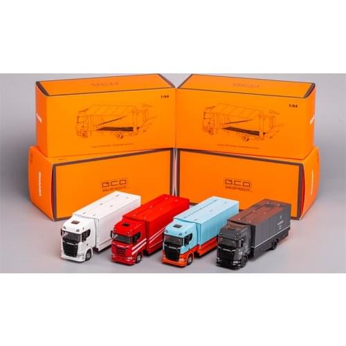 PreOrder) GCD 1:64 Scania S730 Double Deck Gull Wing Tow Truck Diecast Car