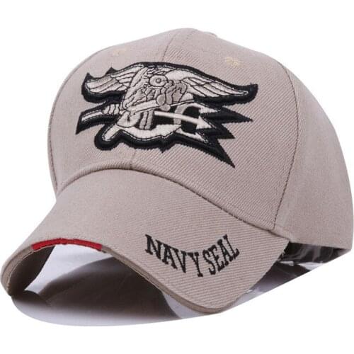 Navy SEAL Cap Tactical Baseball Cap Male and Female Couples Cap Army Fans City Outdoor Sports Shading Hat Women Men Baseball Cap