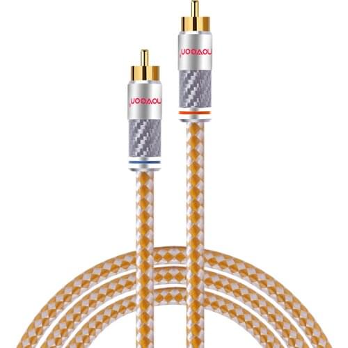 Move on M400 fever level 6N square core OCC single crystal copper RCA double lotus hifi audio signal line