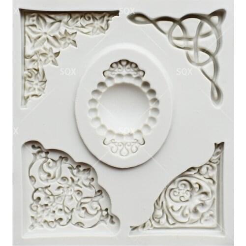 New Arrival 3D Lace Diamond Jewelry Cake Baking Molds,Cake Decorating Tools Pastry Tools Kitchen Accessories SQ16234