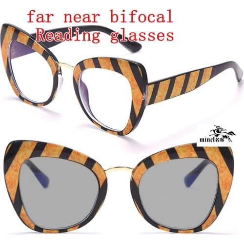 Outdoor Far Near Sunglasses Photochromism Multifocal Reading Glasses Women Bifocal Presbyopia Hyperopia Glasses Women NX