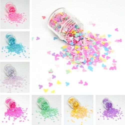 10g Sequins PVC Flat Mini Mouse Loose Sequin Paillettes Sewing Craft DIY Scrapbook Glitter Confetti Nail Art Manicure Decoration