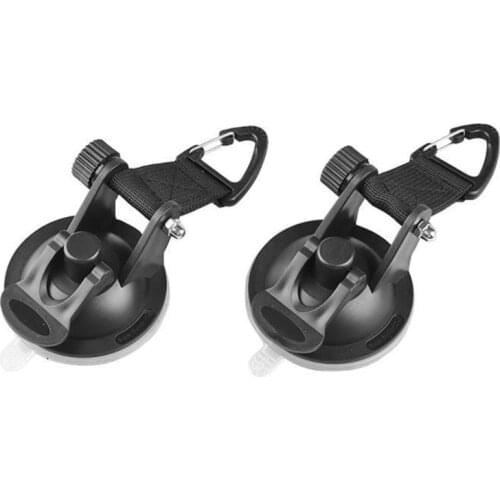 Car Tent Suction Cup ABS Vacuum Strong Suction Round Push Belt Hook Camping Picnic Self-driving Tent Canopy Fixing Frame