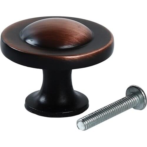 Zinc Alloy Door Drawer Cabinet Wardrobe Cupboard Pull Handle Knob Furniture Hardware Handle Single Hole