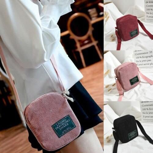 New Fashion Women Bag Casual Solid Single Shoulder Lady Crossbody Handbag Tote Cute Messenger Bag Cosmetic Bags Hot Sale