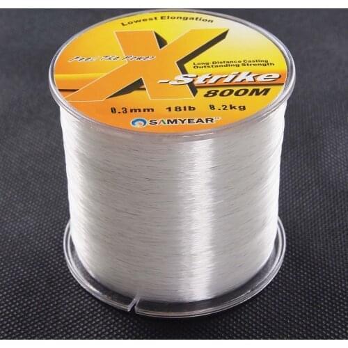 Super Strong 160-1860m 12-100lb Nylon Line Rope Clear White Jip Carp Fishing Line Wire Material from Japan Monofilament Line