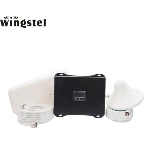 Triband 2G 3G 4G signal repeater booster smart Network repeater GSM Cell Phone Signal Amplifier with Antenna