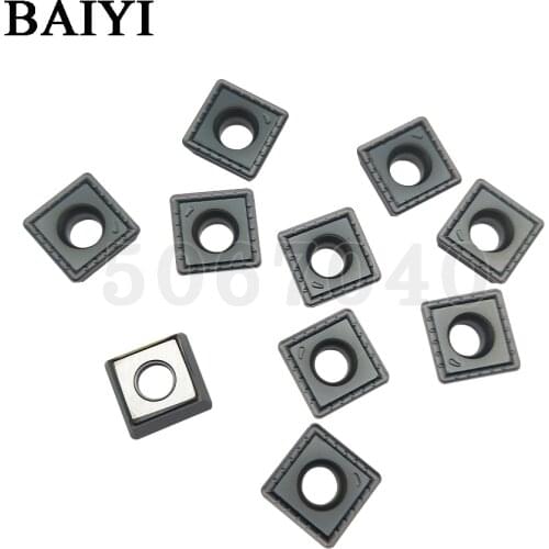 10pcs U Drill Inserts SPMG050204 SPMG060204 SPMG07T308 SPMG110408 SPMG140512 SPMG090408-PM Indexable Inserts for Drilling Metal