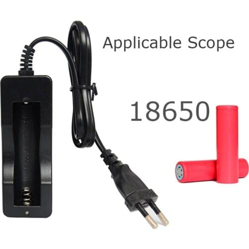 High power led flashlight 18650 charger 10pcs/lot single charger lithium charger for EU/US plug Free Shipping