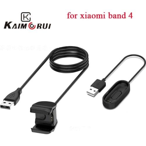 Charging Cable For Xiaomi Mi Band 4 Miband 4 Smart Bracelet Watch Charger Band 4 Charger Adapter Miband4 Smartband Charging Clip