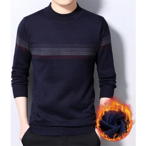Winter Mens Sweaters Autumn Warm Cashmere Sweaters Man Casual Knitted Sweater coat Man pullover
