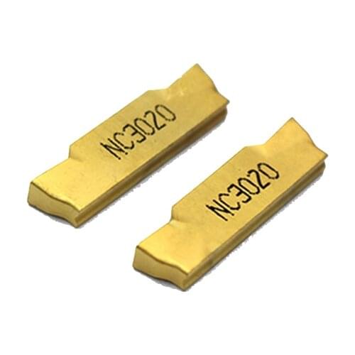 10PCS MGMN300 M NC3020 3mm Parting and grooving tool Parting off grooving carbide inserts MGMN300-M lathe cutter turning tool