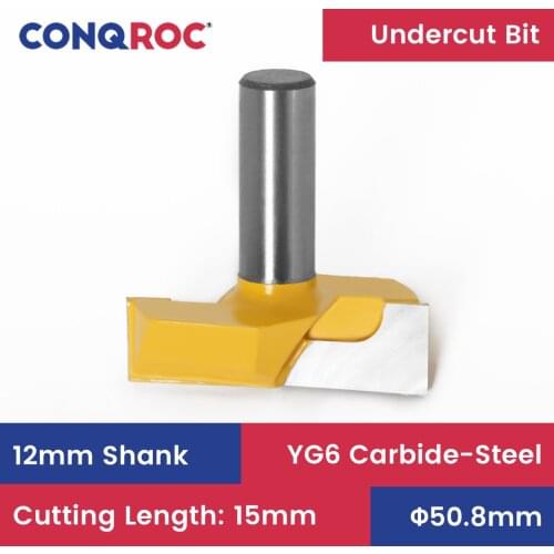 12mm Shank Bottom Cleaning Router Bit Woodworking Milling Cutter