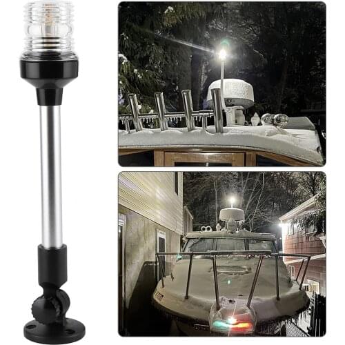 2 Nautical Mile Navigation Anchor Lights All Round 180° White LED 12-24V