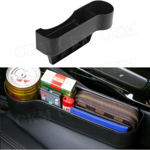 ABS Material Auto Car Interior Seat Side Seam Sundries Storage Box Car Supplies Decoration For Universal Car