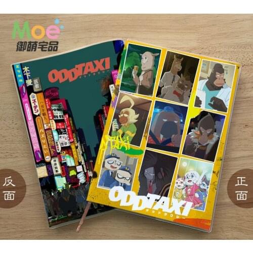 Anime ODD TAXI Diary School Notebook Paper Agenda Schedule Planner Sketchbook Gift For Kids Notebooks Office Supplies