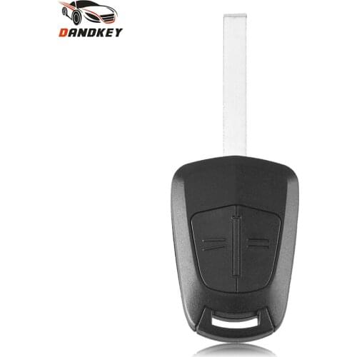 Dandkey 2 Buttons Car Remote Key Fob Cover Case Shell Key Blade For Opel Vauxhall Astra H Corsa D Zafira B