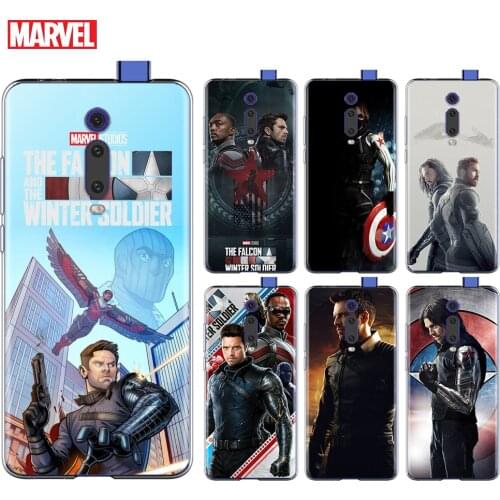 Falcon Winter Soldier For Xiaomi Redmi 9I 9T 9A 9C 9 Prime 8A 8 7A 7 6A 6 5 5A 4X PRO Plus Transparent Soft Phone Case
