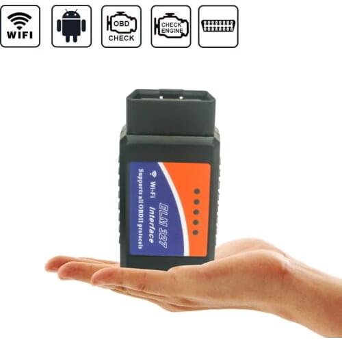 WIFI ELM327 OBD2 Scanner for Volvo Citroen Opel Skoda Lada Dodge Chevrolet Hyundai OBD PIC18F25K80 V1.5 OBD2 Car Diagnostic Tool