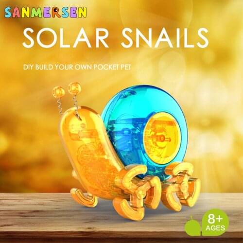 DIY Science Experiment Toy Table Games Teaching Institution Stem Science Toy Solar Snail Childrens Educational Assembling Toys