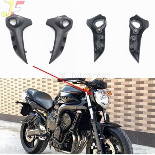 For Yamaha FZ6 FZ6-N FZ6N NEW Black Bracket Headlight Upper Side Motorcycle Parts Plastic 2004 2005 2006 2007 2008 2009 FZ 6N