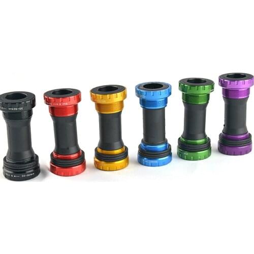 MTB Bicycle Bottom Bracket BB Axis Mountain Road Bike Hollow Aluminum Alloy Waterproof BSA 68/73mm Crank Parts Axis BB91 BB92