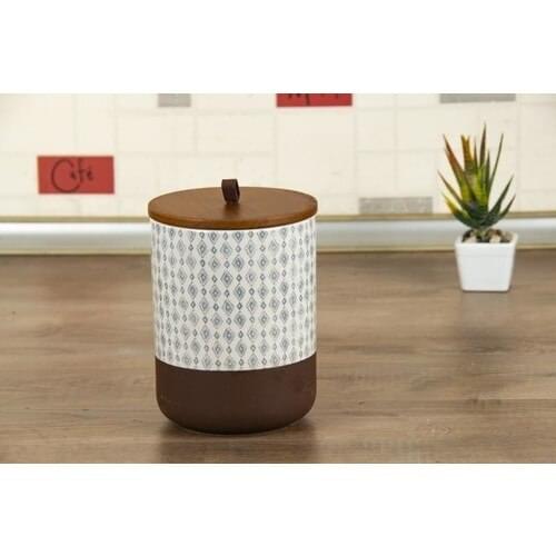 Zucci With Triangle Pattern Small Size Jar