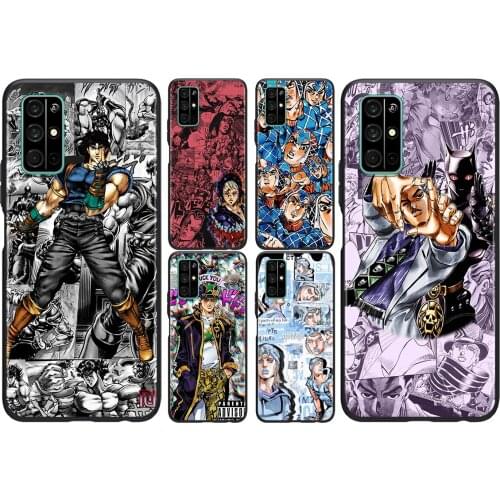 Anime JOJO Adventure For Huawei Honor 50 SE V30 View 20 V20 30i 30S 30 20S 20E 20i 20 Lite Pro Plus Soft Phone Case