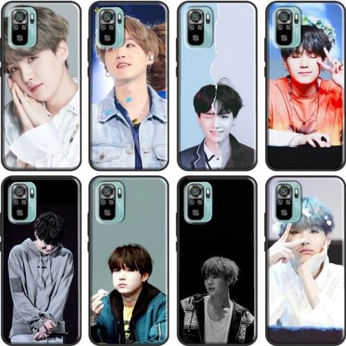 Min Yoon Gi Suga Soft Case For Redmi 9A 8A 7A 6A 9 9C Cover For Xiaomi Redmi Note 9 10 Pro 8 7 6 8T 9S K40