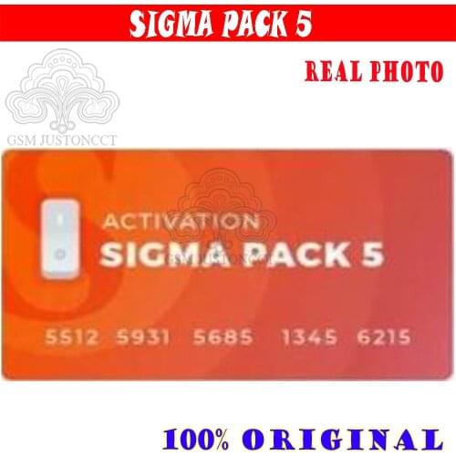 New sigma pack5 /Sigma Pack 5 Activation Used to activate the Sigma box and Sigma key dongle