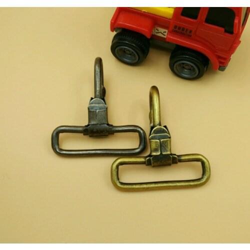 New 2" For 50mm Webbing 5pcs Gun Metal Bronze Clips Snap Hook Trigger Style For DIY Dog Leashes Bag Straps Bag Parts Accessories