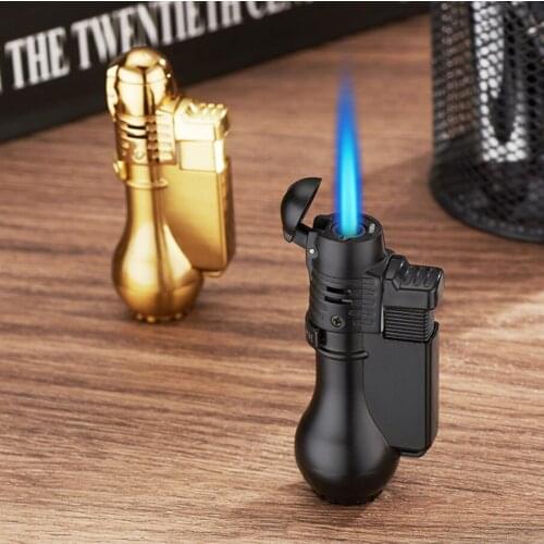 NEW Floret bottle Butane inflatable gas Cigarette lighter Jet Turbo torch flame Small Spray gun Kitchen BBQ cigar Smoking tool