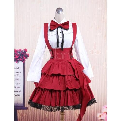 Lolita Hot Costume Babydoll Dress Uniform Women Lovely Maid Cosplay Costume Animation Show Japanese Outfit Dress Clothes