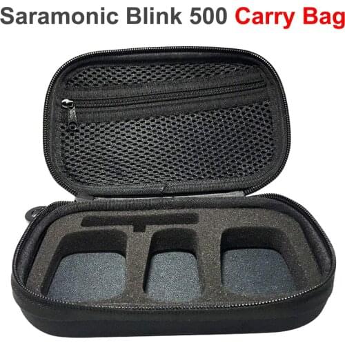 Portable Carrying Bag for Saramonic Blink 50 B1 B2 B5 B6 Wireless Microphone Protection Suitcase Bag