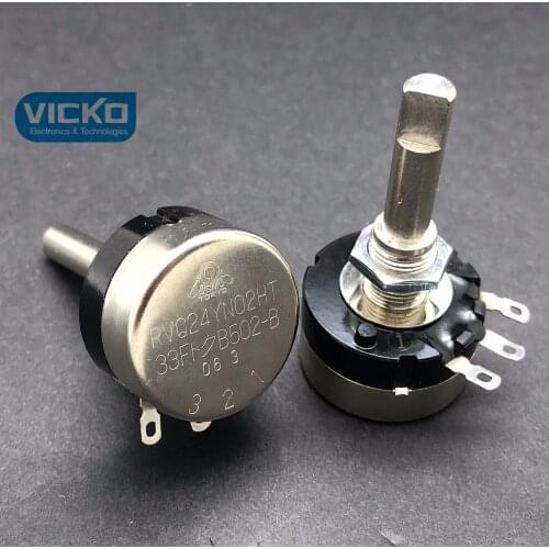 [VK] ORIGINAL RVQ24YN02 33F 33S B502-B B502 B5K 5K TOCOS Potentiometer switch