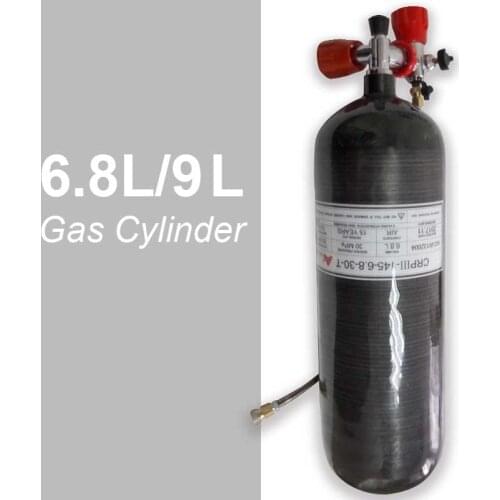Acecare Pcp Air Tank 4500psi 6.8liter/9L GB Black Scba Tank 300bar 30Mpa Carbon Fiber Cylinder Pcp Air Rifle Buy China Direct