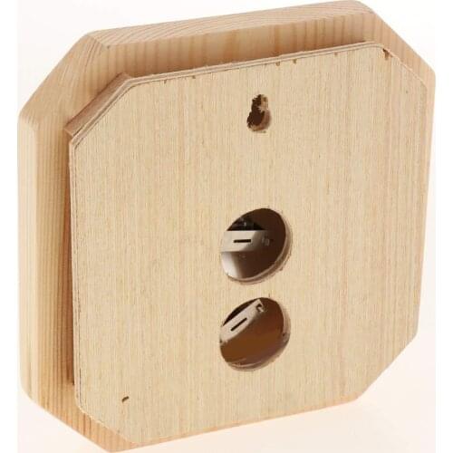 2 in 1 Wood Portable Sauna Thermometer Hygrothermograph Sauna Room Equipment