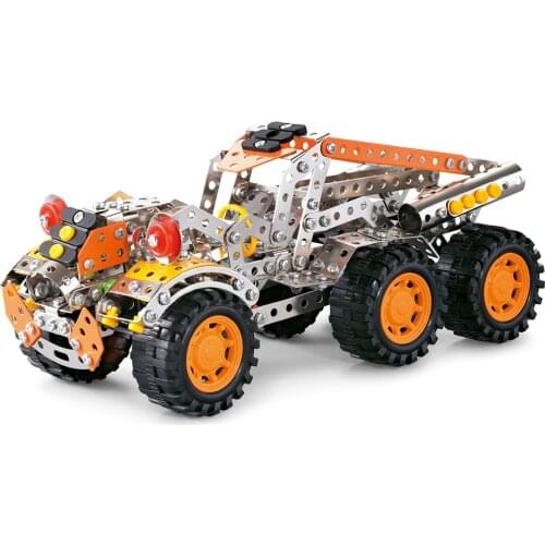 479Pcs 3D Mechanical Racing Car Puzzle Metal Assembly Toy model building kits for kids educational toys Drop Shipping