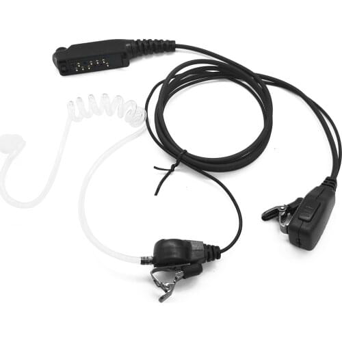Stp8000 stp9000 PTT Acoustic Earpiece Radio Accessories Walkie Talkie Headset Headphone for Sepura stp 8000 8035 8038 8040 9000