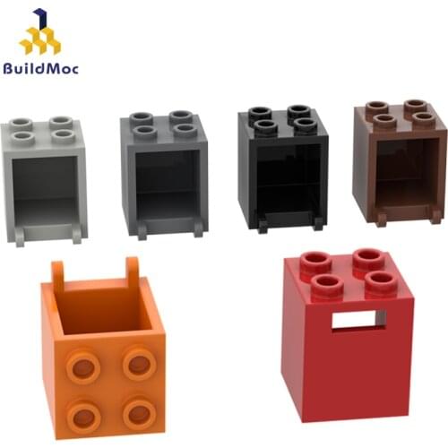 BuildMOC 4345 2x2 mailbox ldd4345 For Building Blocks Parts DIY Construction Classic Brand gift Toys